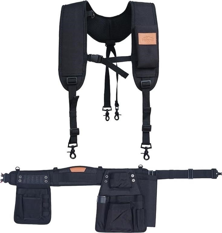 Essential Tool Belt Set With Suspenders