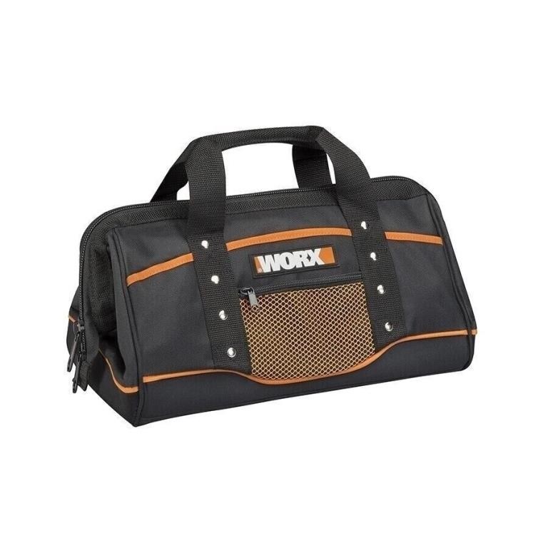 Wa0076 Worx Zippered Tool Bag With Interior & Ext