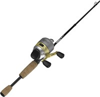 Zebco 33 Gold Max Spincast Reel And Fishing Rod