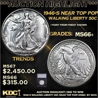 ***Auction Highlight*** 1946-s Walking Liberty Hal