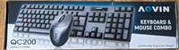 AQVIN wired Keyboard and Mouse QC200(SHOWCASE)