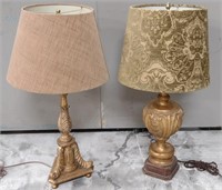 11 - LOT OF 2 TABLE LAMPS