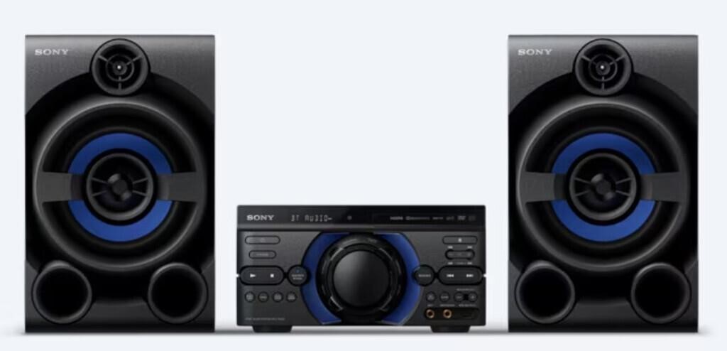 SONY HCD-M40D HIGH POWER AUDIO SYSTEM WITH DVD