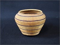 Southwestern Woven Native American Design Basket