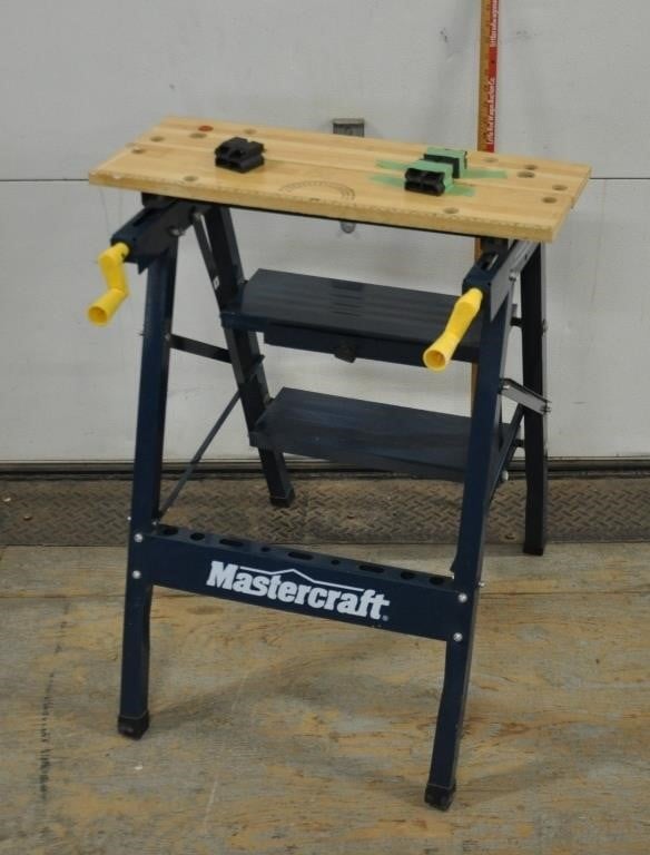 Mastercraft folding work table, see pics