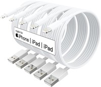 NEW 5PK 10FT iPhone Fast Charging Cables