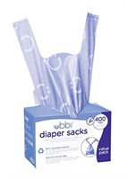 2 packs Ubbi Disposable Diaper Sacks, Lavender