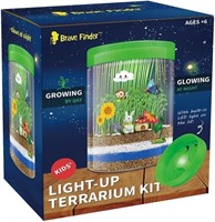 Brave Finder Light up Terrarium Kit for Kids with