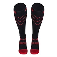 CSX X220 Compression Sport Socks, 20-30 Mmhg, Red