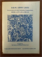D.B.M. Army Lists