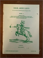 D.B.R. Army Lists