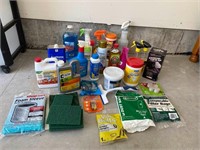 LOT Garage Cleaning Supplies