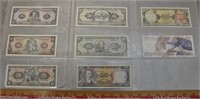 Lot of banknotes from Ecuador, see pics