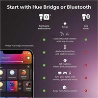 Philips Hue White & Color Ambiance LED Smart