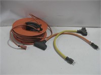 Two Short Cords & Extension Cord See Info