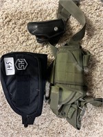3 MISC HOLSTERS