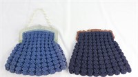 Pair of Vintage Knitted Purses