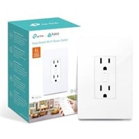 Kasa Smart In-Wall WiFi Outlet by TP-Link (KP200)