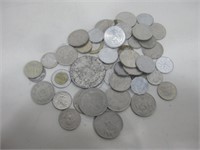 50 Old Foreign Coins