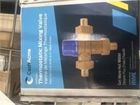 Cash acme thermostatic mixing valve