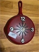BSR SKILLET TURNED INTO A CLOCK
