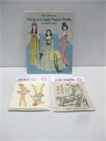Vtg Color Transfer, Decals & Paper Dolls Book