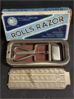 Vintage Rolls Razor in Case and Box
