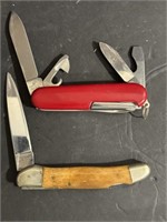 Two Vintage Pocket Knives