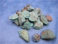 Turquoise Stabilized Rough Nuggets 241.65gm