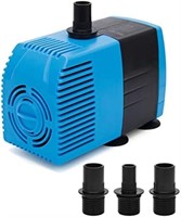BARST 3500L/H Submersible Water Pump with Filter,