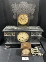 Antique Mantel Clocks, Electric Clock.