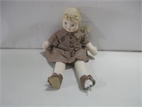 13.5" Vtg Girl Scouts Brownie Doll See Info