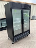 True GDM-49 commercial  2 door glass refrigerator