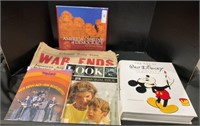Walt Disney Art Book, Lebanon News, The Beatles.
