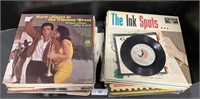 Lot Stack of Vinyl 45 Records, Dean Martin.