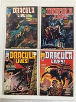 Curtis Dracula Lives Lot Nos.10-13 1975 1st Solo L
