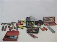 Multiple Hammers, Measuring Tapes & Tools