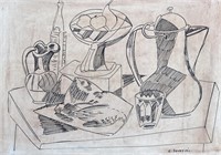 GINO SEVERINI (FRENCH/ITALY 1883-1966), INK