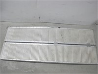 6'x 28" Folding Metal Ramp