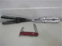 Gerber, Leatherman & Swiss Army Knife
