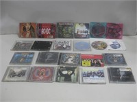 20 + Rock & Hip Hop CDs Untested