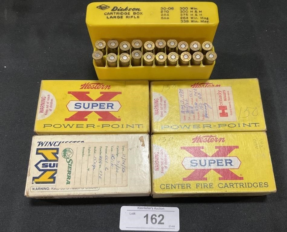Winchester 30-30 Rounds.