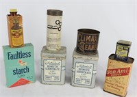 Antique Household Cleaning Products-Some unused