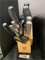 Five Star & Other Cutlery, Knife Block.