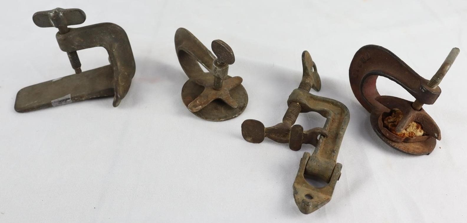 Antique Set of Metal Clamps