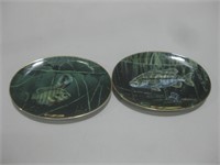Two Bradford Exchange Collectors Plates See Info