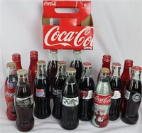 Assortment of Collectible Coca-Cola Bottles