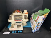Vintage PlayWorld Toy Space Station, Super Mario