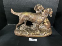 Vintage Jaru Plaster Labrador Dog Statue.