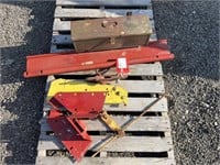 Misc new Holland parts, tool box